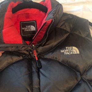 North face puffer vest